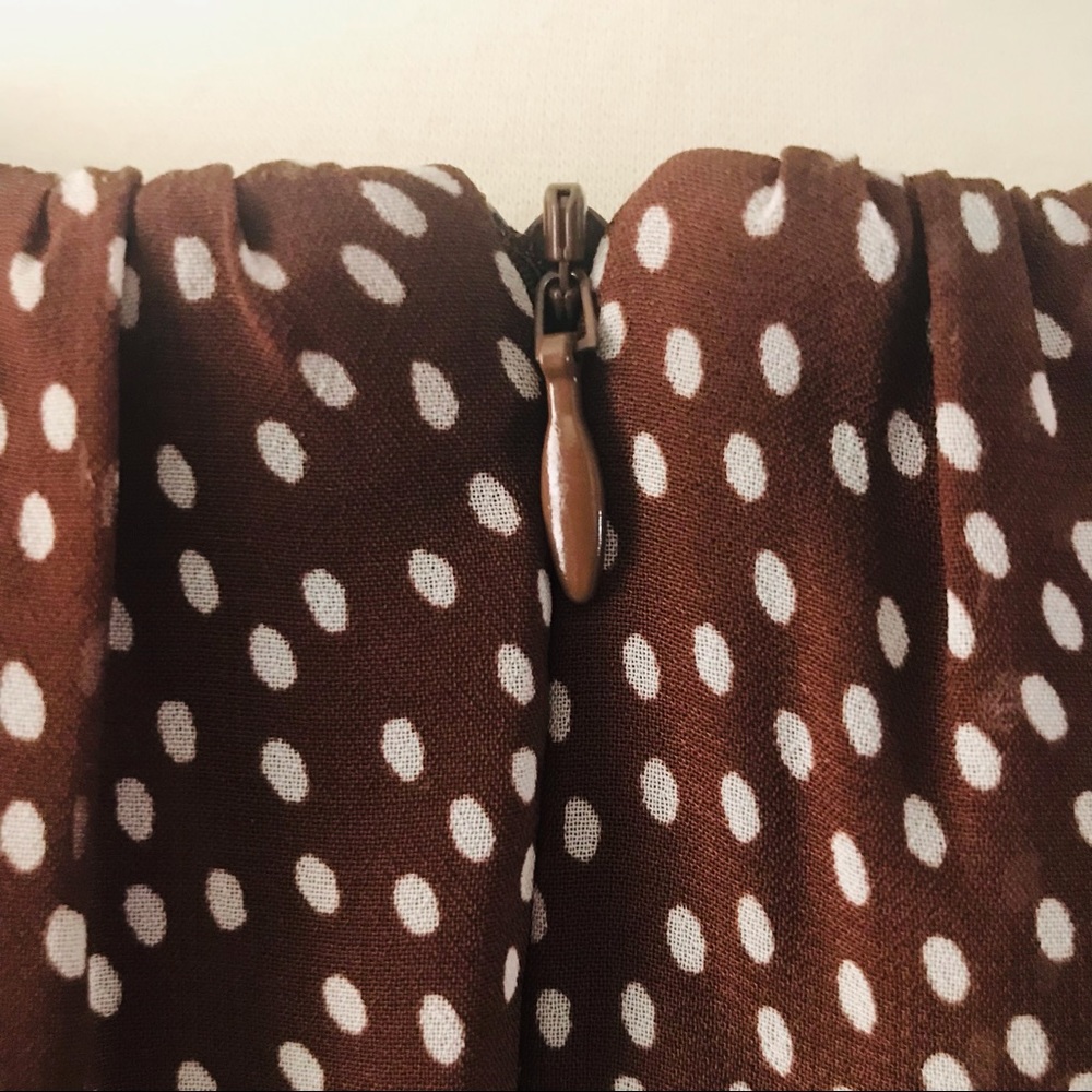 Adrianna Papell Darling Dot MIDI Dress 12 - Picture 9 of 9